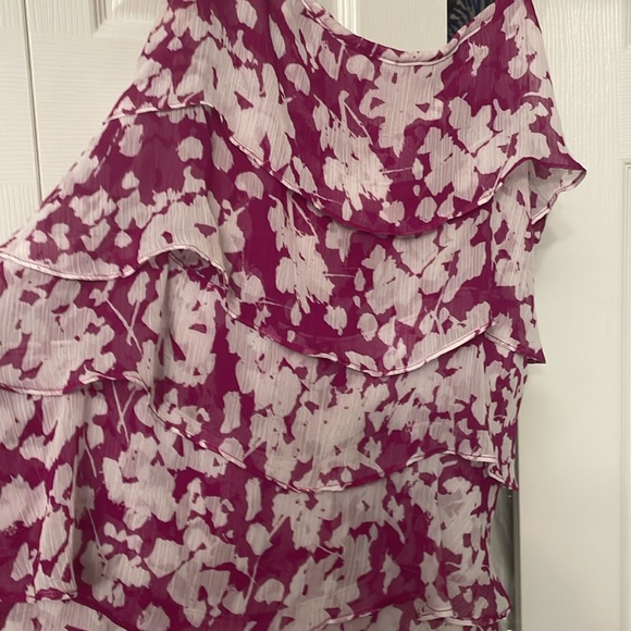 3 flowy layered blouse tops adjustable spaghetti straps - Picture 9 of 9